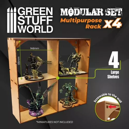 GSW MODULAR SET: Multipurpose Rack x4