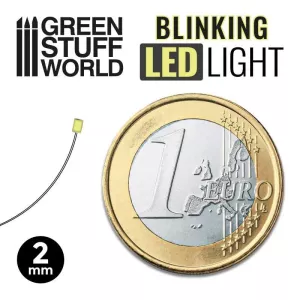 BLINKING LEDs - RED - 2mm