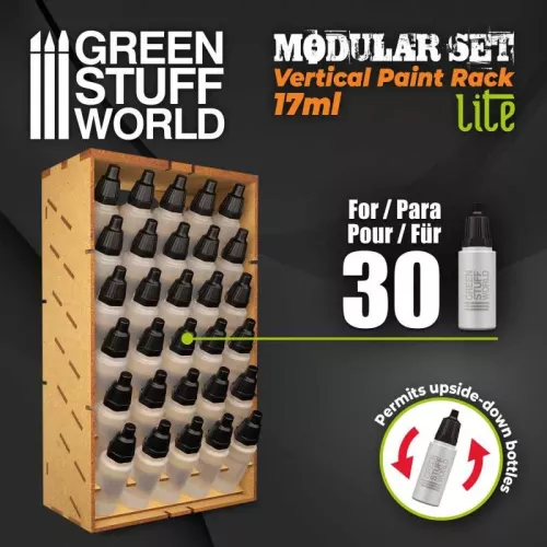 GSW MODULAR SET: Vertical Paint Organiser 17ml - LITE