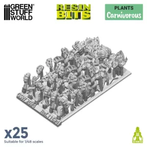 3D printed set - Carnivorous Plants