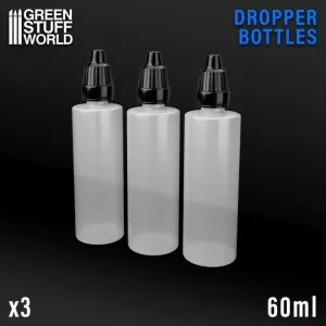 60ml Bottles Pack x3