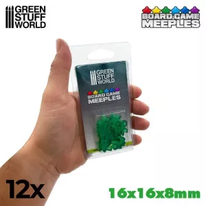 Meeples 16x16x8mm - Green