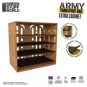 Army Transport Bag (GreenStuffWorld) Extra Cabinet Medium