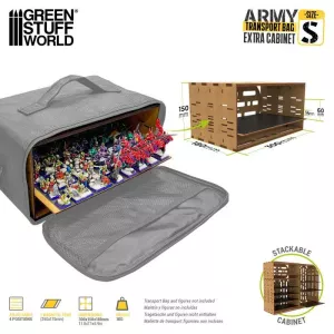 Army Transport Bag (GreenStuffWorld) Extra Cabinet Small