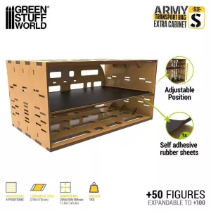 Army Transport Bag (GreenStuffWorld) Extra Cabinet Small