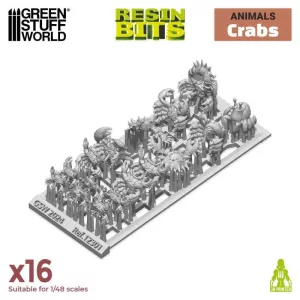 3D printed set - Crabs