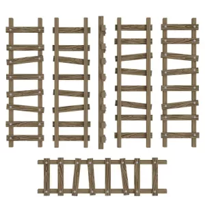 Large Wooden Ladders 1:48-1:35