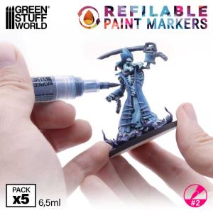 Refillable paint pen 0.7 (6 ST)