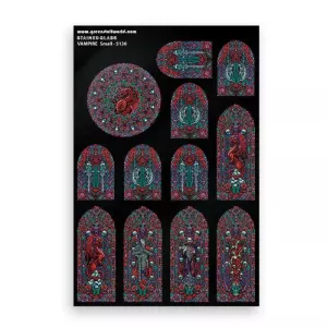 Vampire Stained Glass - Small