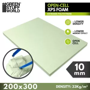 Open-Cell XPS Foam 10 mm