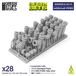 Modular pipes 1:48-1:35