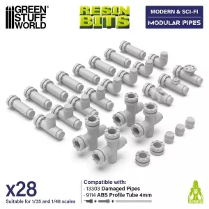 Modular pipes 1:48-1:35