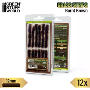 Grass Strips 12 mm - Burnt Brown