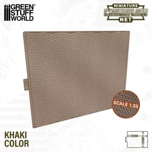Miniature Camouflage Nets Khaki 1:35