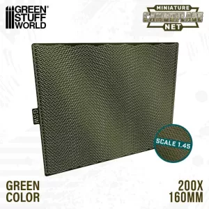 Miniature Camouflage Nets Green 1:45