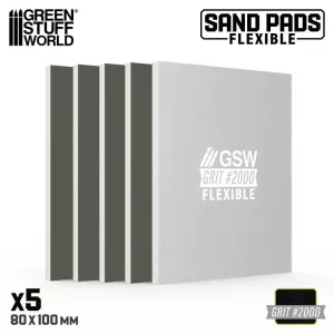 Flexible Sanding Pads 2000 grit