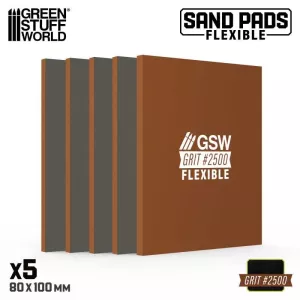 Flexible Sanding Pads 2500 grit