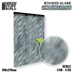 Realistic Glass Plate