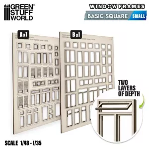 Basic Square Miniature Windows - Small