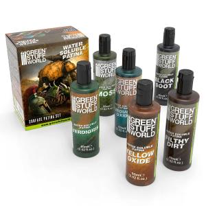 Green Stuff World Water soluble patina set