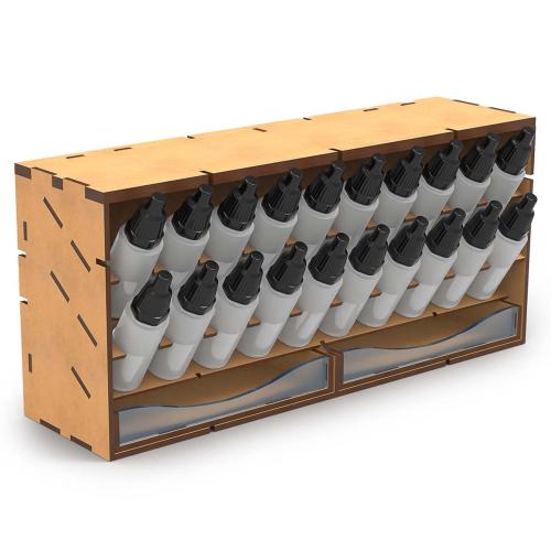 GSW MODULAR SET: Horizontal Paint Organizer 17ml - COMPACT