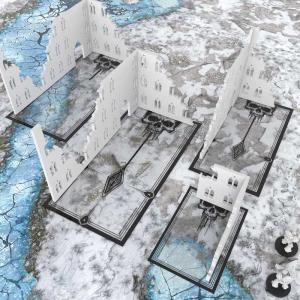 Skull Glasspack Footprints Wh40k compatible (WTC)