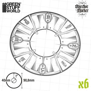 Clear Objective Marker Kill Team compatible