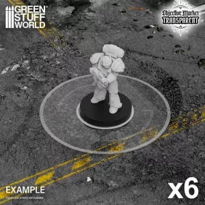 Basic Clear Objective Marker Kill Team compatible