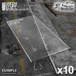 Basic WTC Glasspack Footprints 10x