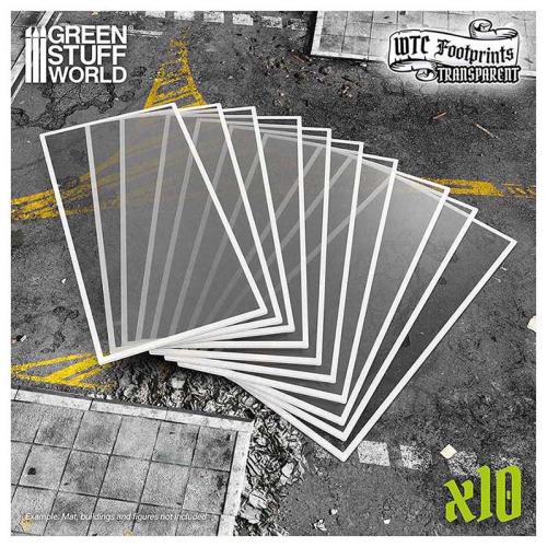 Basic WTC Glasspack Footprints 10x