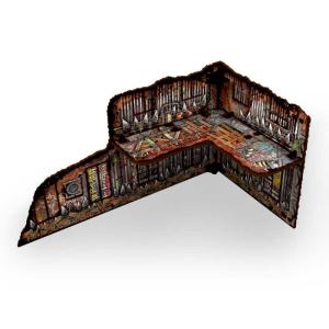 Pre-Painted Foldable Two-Story WTC Terrain Ruin - Orks