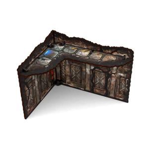 Matched Play (WTC) Pre-Painted Foldable Small L-shaped Ruin - Sci-fi