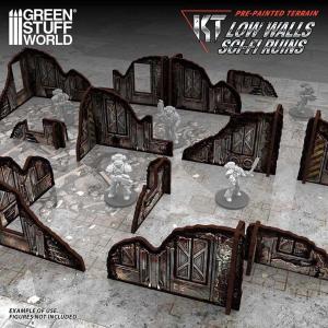 Matched Play (WTC) Pre-painted ruined Sci-Fi walls