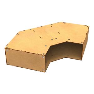 GSW MODULAR SET: Stackable hobby corner module - empty