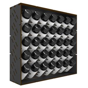 Black Modular Paint Rack - VERTICAL 30ml