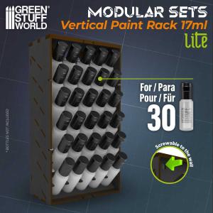 Black Vertical Paint Organizer 17ml - LITE