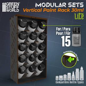 Black Vertical Paint Organizer 30ml - LITE
