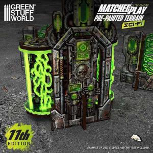 Matched Play (WTC) Pre-painted Plasma Walls and Cogitator Relay Tower 11th ed
