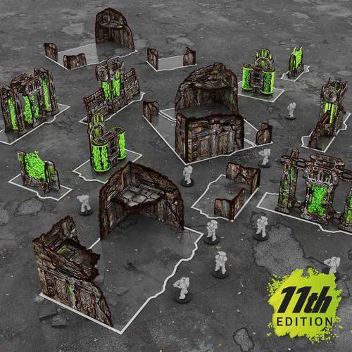 Matched Play (WTC) Pre-Painted Foldable Terrain Pack 11th edition