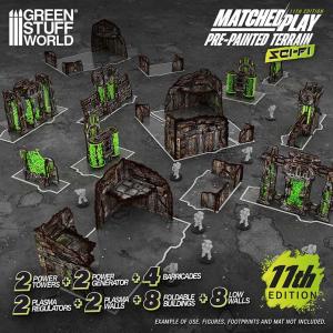 Matched Play (WTC) Pre-Painted Foldable Terrain Pack 11th edition