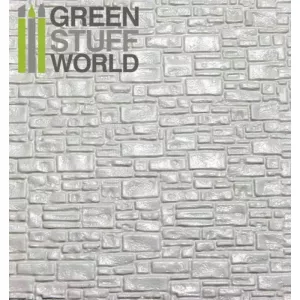 Plasticard - SMOOTH ROCK WALL Textured Sheet - A4