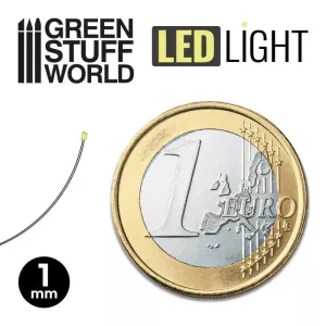 Warm White LED Lights - 1mm