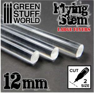 Acrylic Rods - Round 12 mm CLEAR