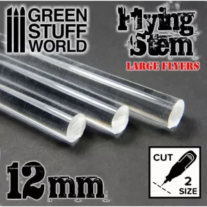 Acrylic Rods - Round 12 mm CLEAR