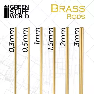 Pinning Brass Rods 2mm