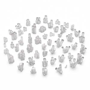 Clear Prismatic Quartz Crystals
