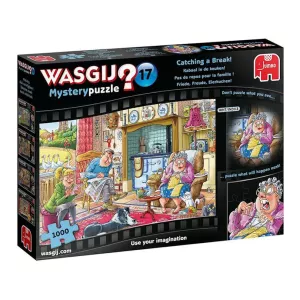 Wasgij Mystery 17: Catching a Break! (1000 pieces)