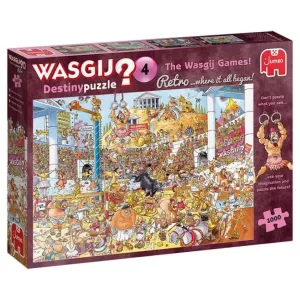Wasgij Retro Destiny Puzzle 4: The Wasgij Games! (1000 pieces)