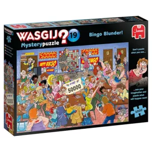 Wasgij Mystery puzzle 19: Bingo Blunder! (1000 pieces)