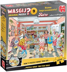 Puzzle Wasgij Retro Original 09: Home Improvements! (1000 pieces)